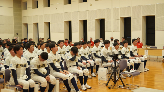 38期生卒団式が行われました。